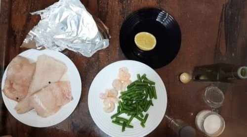 ingredientes papillot merluza al horno